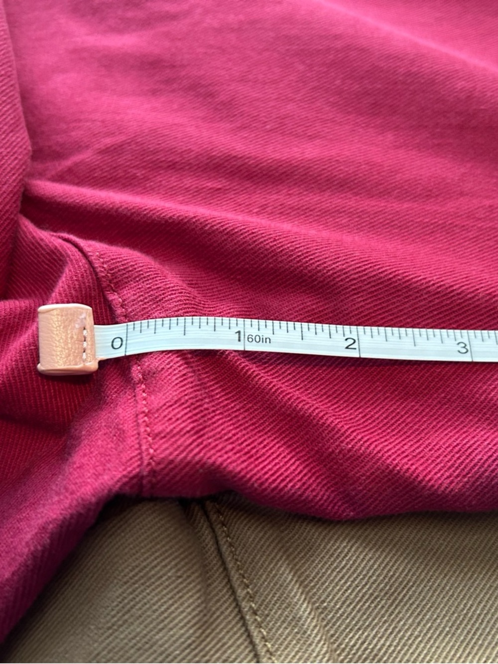 LOFT Women's Wide Leg Pants in Red - Picture 5 of 7